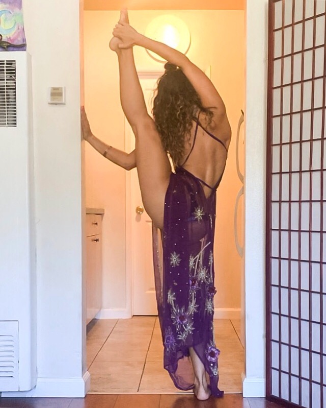 Yoga, Doorway, Splits, Standing Splits, Gymnast, Balerina